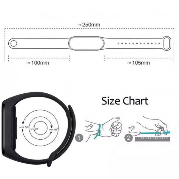 Фото - Ремешок для фитнес-браслета BeCover for Xiaomi Mi Smart Band 7 Red (707485)