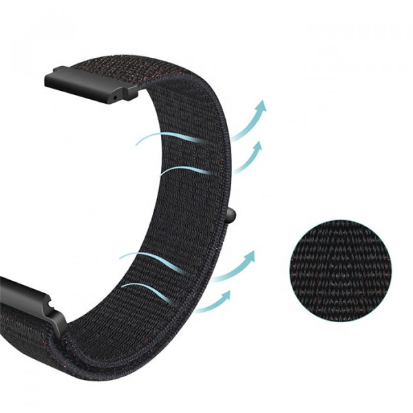 Фото - Ремешок для смарт-часов BeCover Nylon Style for Honor MagicWatch 2 / Huawei Watch 3 Pro Classic 46mm Purple (707081)