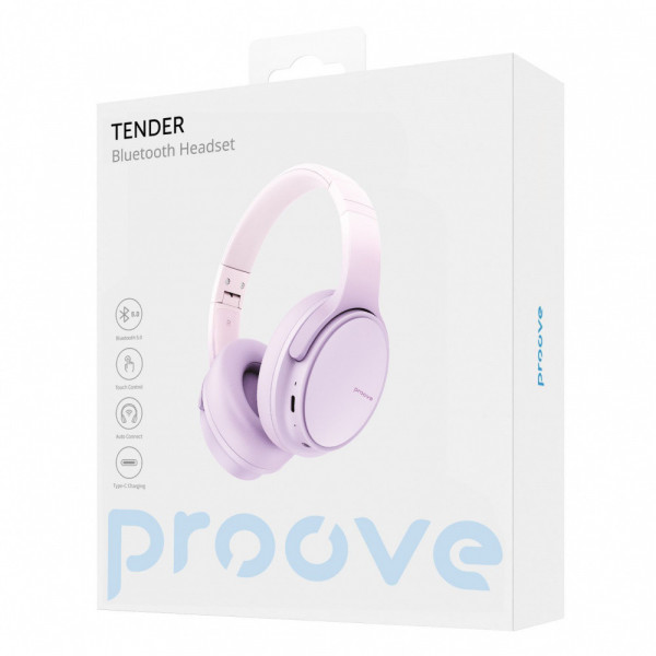 Фото - Наушники накладные беспроводные Proove Tender Purple (488600011)