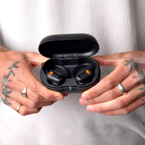 Фото - Наушники вкладыши беспроводные TWS Skullcandy Push ANC Active Black/Orange (S2PAW-S749)