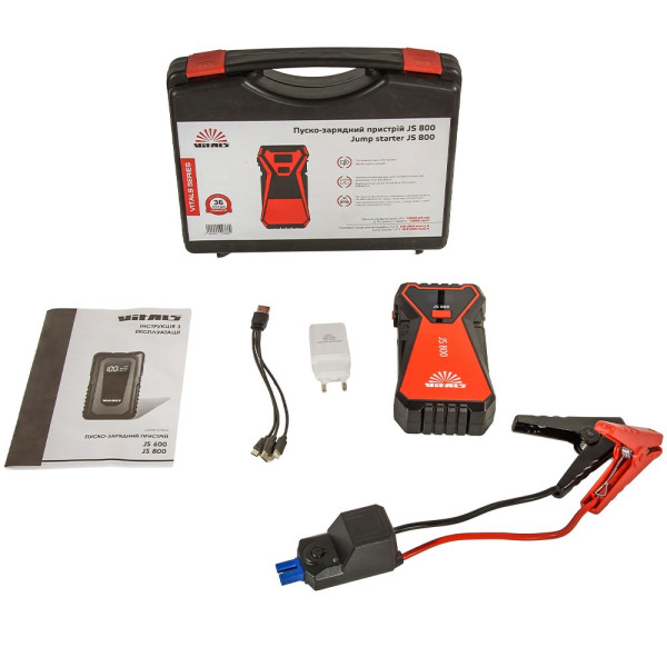 Фото - Зарядное устройство для авто VITALS JS 800