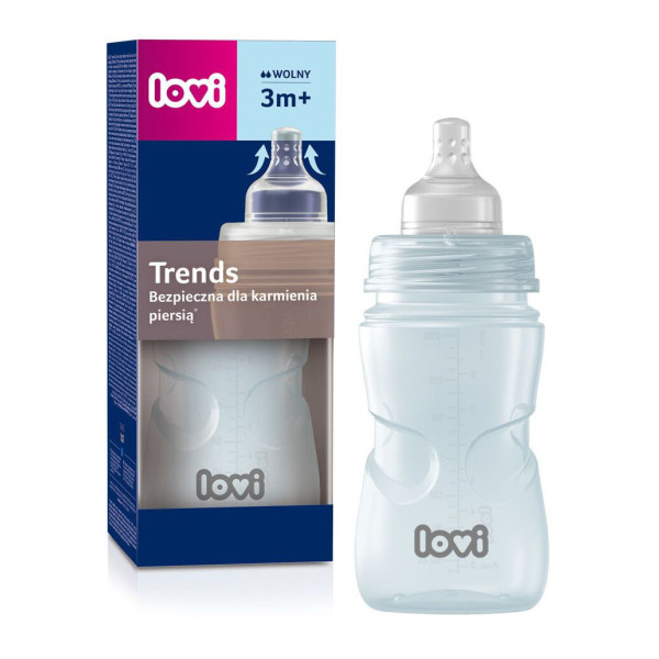 Фото - Бутылочка для кормления Lovi Trends 250 мл - зеленая (21/563_gre)