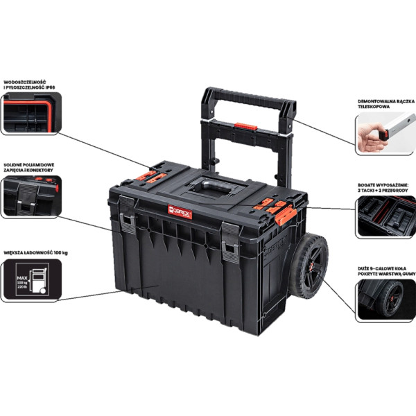 Фото - Ящик для инструментов Qbrick System ONE Cart 2.0 (SKRWQCOCCZAPG003(