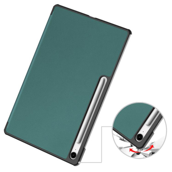 Фото - Чехол для планшета BeCover Smart Case for Samsung Galaxy Tab S10 FE Plus (SM-X620/SM-X626) 13.1" Dark Green (713383)