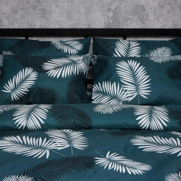 Фото - Комплект постельного белья Moon&Star Микросатин Premium «Green Oasis» 143х210 нав. 4х50х70 (MS-820007858)