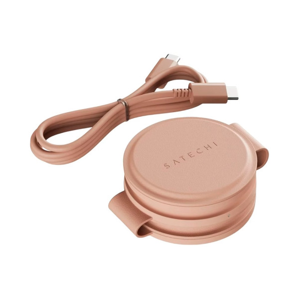 Фото - Беспроводное зарядное устройство Satechi OntheGo 3-in-1 Wireless Charger Desert Rose (ST-QTG31R)