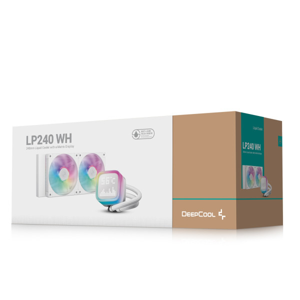Фото - Водяная система охлаждения Deepcool LP240 ARGB White (R-LP240-WHMSMC-G-1)