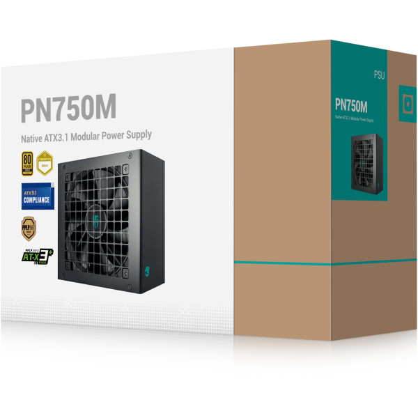 Фото - Блок питания для ПК Deepcool GamerStorm PN750M 750W (R-PN750M-FC0B-JGEU)