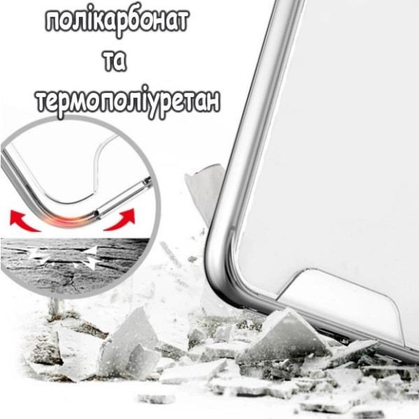 Фото - Чехол для смартфона BeCover Space Case for Samsung Galaxy A16 4G SM-A165/A16 5G SM-A166 Transparancy (713751)