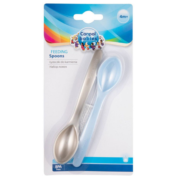 Фото - Набор детский Canpol babies синий 2 шт. (59/582_blu)