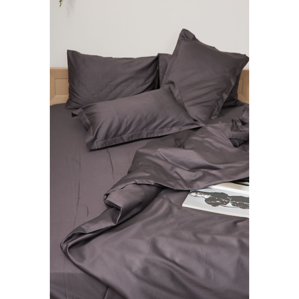 Фото - Комплект постельного белья Moon&Star 143х210х2 нав. 4х70х70 Rain Cloud Satin Premium (MS-820000414)