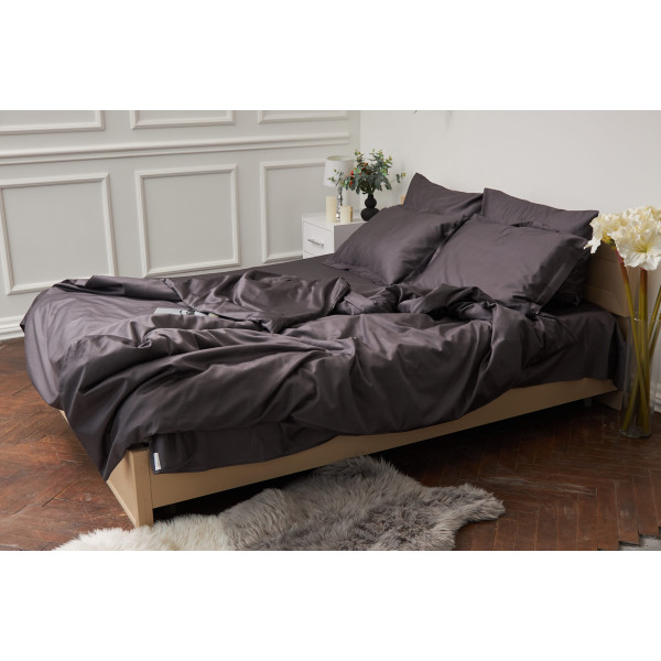 Фото - Комплект постельного белья Moon&Star 143х210х2 нав. 4х70х70 Rain Cloud Satin Premium (MS-820000414)