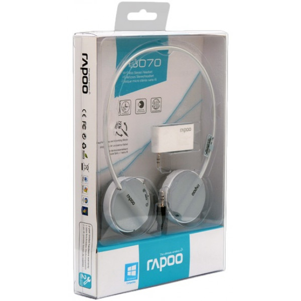 Фото - Гарнитура беспроводная Rapoo Wireless Stereo Headset H3070 Blue