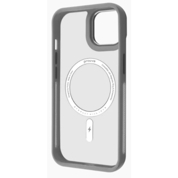 Фото - Чехол для смартфона Proove Clear Essence Case with Magnetic Ring iPhone 17 Gray (PCCEIP170005)