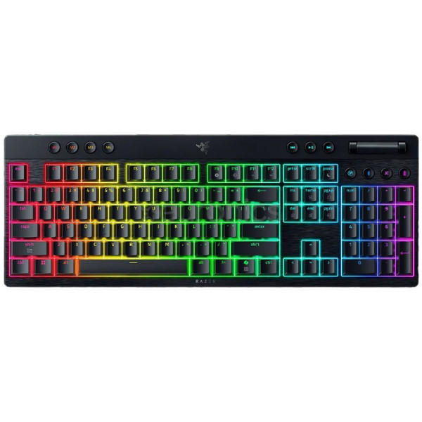 Фото - Клавиатура беспроводная игровая Razer BlackWidow V4 Low-Profile Orange switch (RZ03-05270800-R3M1)
