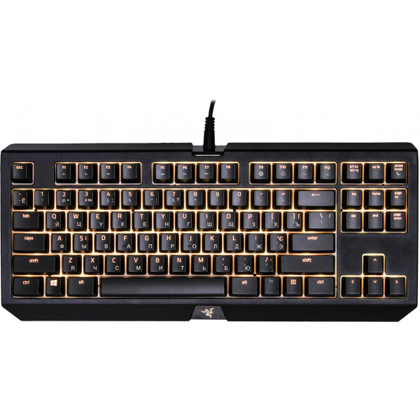 Фото - Клавиатура проводная игровая Razer BlackWidow TE Chroma V2 Orange switch (RZ03-02190700-R3M1)