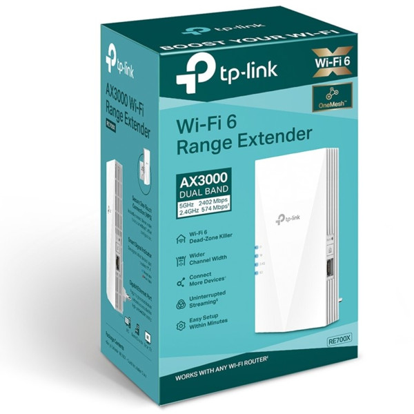 Фото - Усилитель беспроводного сигнала TP-Link RE700X