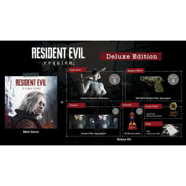 Фото - Игровой диск PS5 Resident Evil Requiem Deluxe Edition