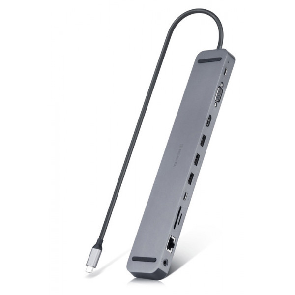 Фото - Хаб USB REAL-EL CQ-1000 Space Grey (EL123110005) Фото - Хаб USB REAL-EL CQ-1000 Space Grey (EL123110005)