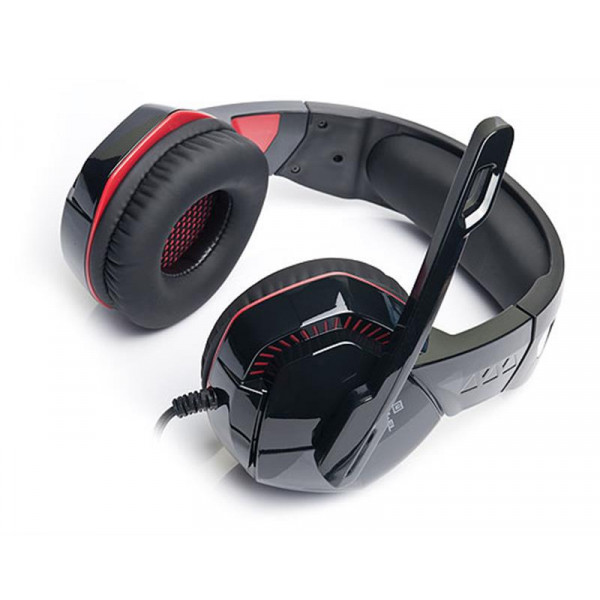 Фото - Гарнитура проводная игровая REAL-EL GDX-7800 Black/Red