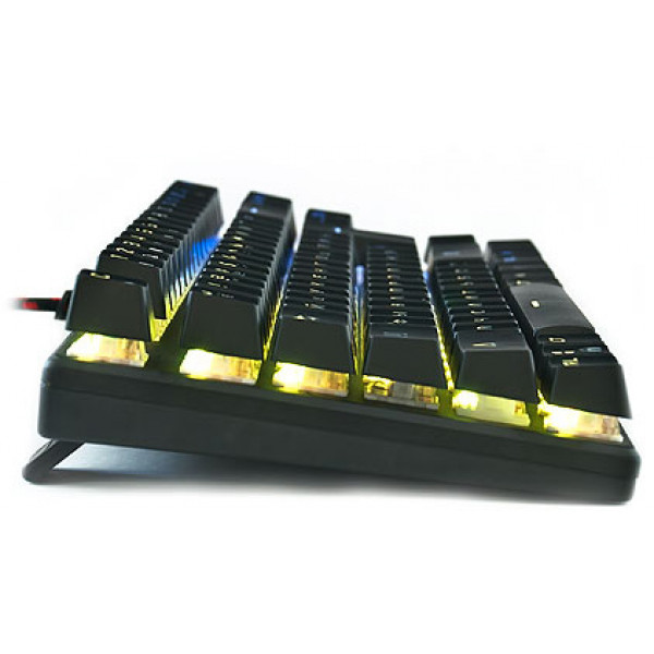 Фото - Клавиатура проводная игровая REAL-EL M28 RGB TKL USB Black