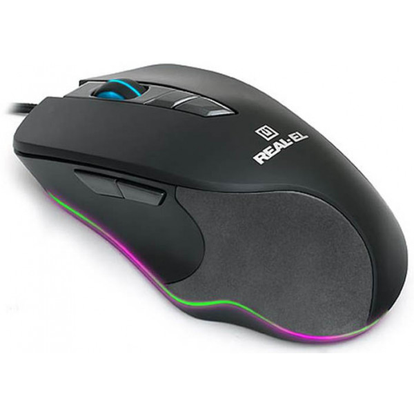 Фото - Мышь проводная игровая REAL-EL RM-780 Gaming Black USB