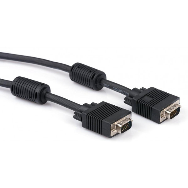 Фото - Кабель VGA REAL-EL VGA 1.8m HD15M Pro Black (EL123500043)
