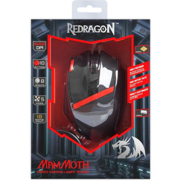 Фото - Мышь проводная игровая Redragon Mammoth (70242)
