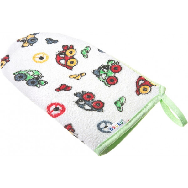 Фото - Детская мочалка Akuku Автомобили (A1143)