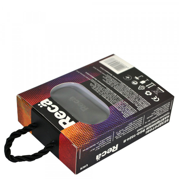 Фото - Наушники вкладыши беспроводные TWS Reca RGG-1024-B Black