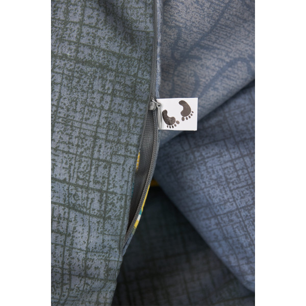 Фото - Комплект постельного белья Moon&Star 160х220х2 нав. 2х40х60 Triangles Микросатин Premium (MS-820001488)