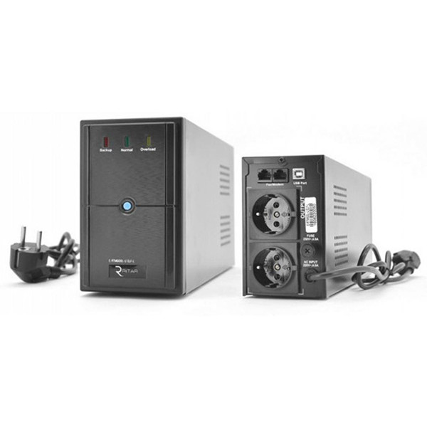 Фото - Источник бесперебойного питания Ritar E-RTM650L-U (390W) (E-RTM650L-U)