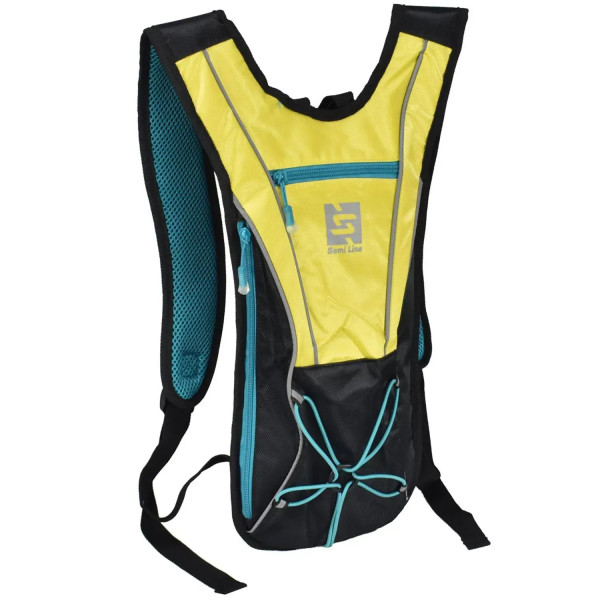 Фото - Туристический рюкзак Semi Line 9 Black/Yellow (3294)