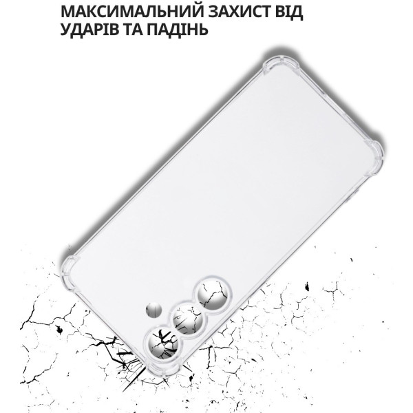 Фото - Чехол для смартфона BeCover Anti-Shock for Samsung Galaxy S25 FE SM-S731 Clear (714384)