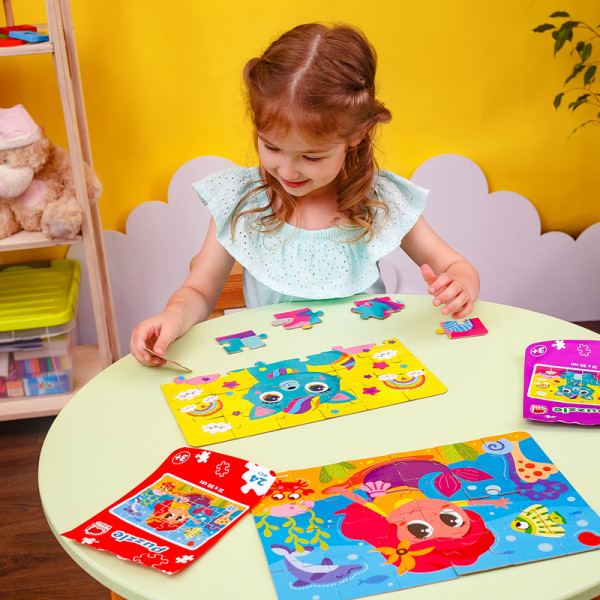 Фото - Пазлы (3-4 года) Roter Kafer Кот (RK1130-06)