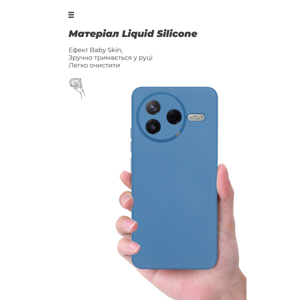 Фото - Чехол для смартфона Armorstandart ICON for Xiaomi Poco F7 Pro Camera cover Dark Blue (ARM80362)