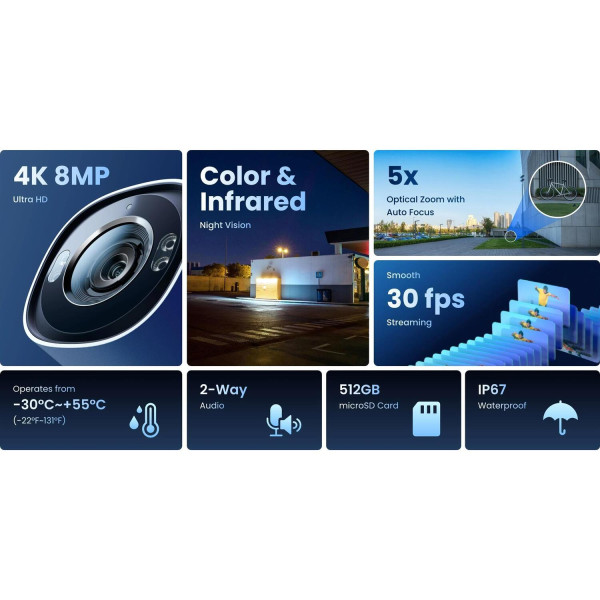 Фото - IP-камера Reolink RP-PCB8MZ 2.7-13.5 mm