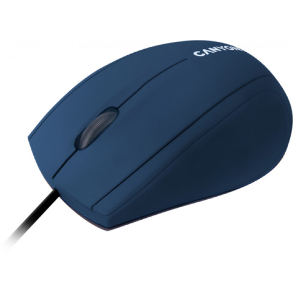 Фото - Мышь проводная Canyon CNE-CMS05BL Blue