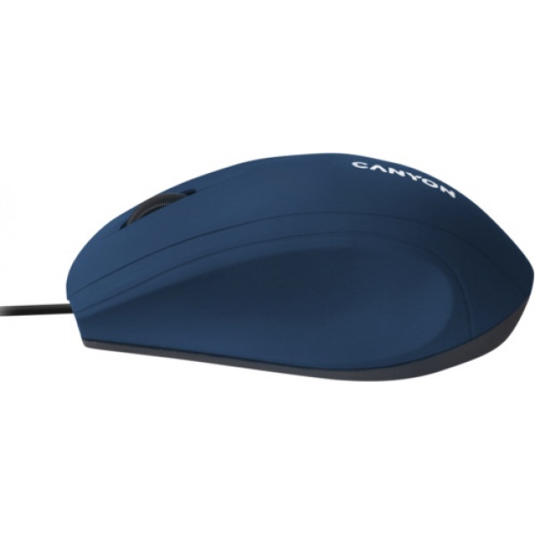 Фото - Мышь проводная Canyon CNE-CMS05BL Blue