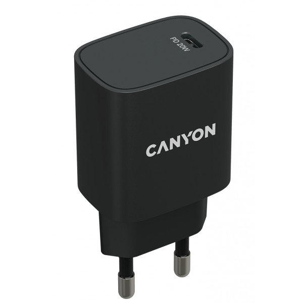 Фото - Сетевое зарядное устройство Canyon CNE-CHA20B02