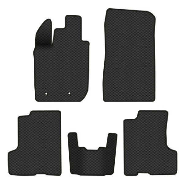 Фото - EVA коврики в салон авто EVAtech для Duster (HM) MT Renault 2018 2 поколение SUV EU RT13505C5RD2RGB