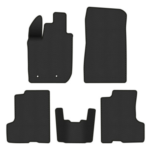 Фото - EVA коврики в салон авто EVAtech для Duster (HM) MT Renault 2018 2 поколение SUV EU RT13505C5RGB