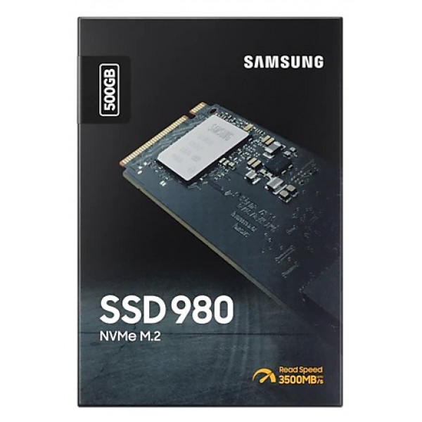 Фото - SSD-накопитель внутренний Samsung M.2 980  500GB NVMe PCIe Gen 3.0 x4 2280 (MZ-V8V500BW)