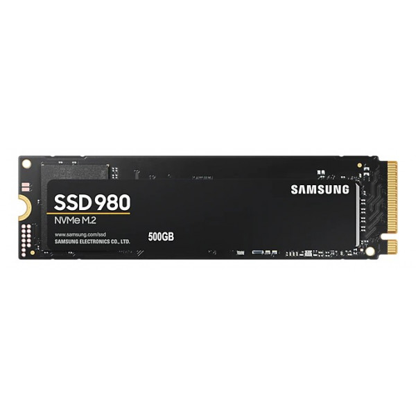 Фото - SSD-накопитель внутренний Samsung M.2 980  500GB NVMe PCIe Gen 3.0 x4 2280 (MZ-V8V500BW)