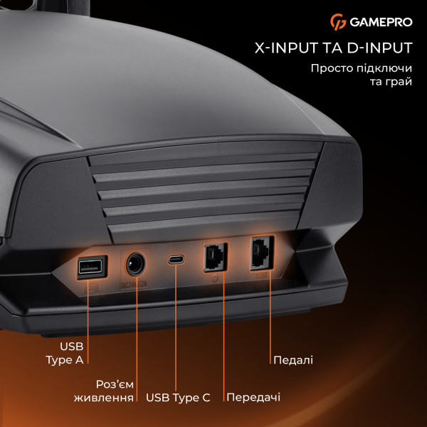 Фото - Руль GamePro XBOXONE/PS4/PC (RW070PM)