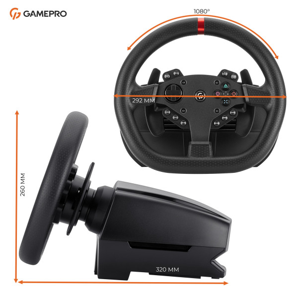 Фото - Руль GamePro XBOXONE/PS4/PC (RW070PM)