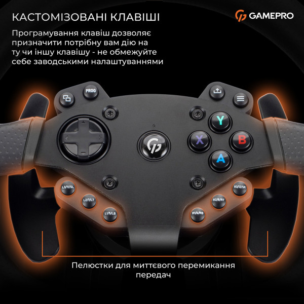 Фото - Руль GamePro XBOXONE/PS4/PS3/PC/SWITCH (RW575PM)