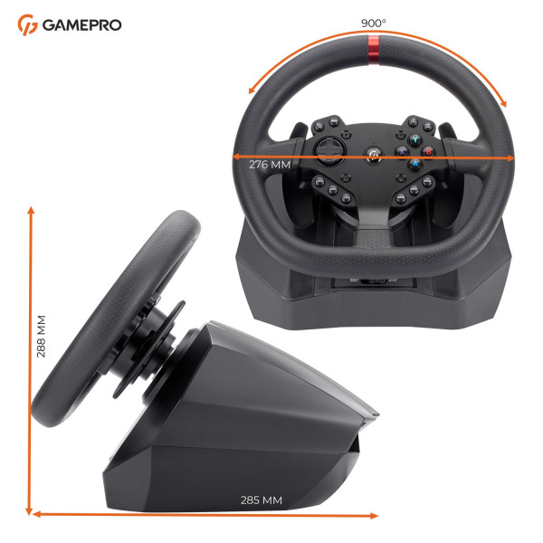 Фото - Руль GamePro XBOXONE/PS4/PS3/PC/SWITCH (RW575PM)