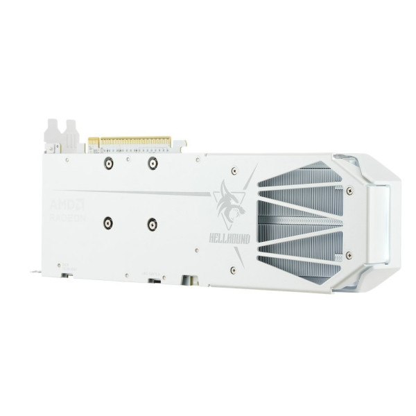 Фото - Видеокарта PowerColor AMD Radeon RX 9060 XT 16GB GDDR6 Hellhound Spectral White (RX9060XT 16G-L/OC/WHITE)