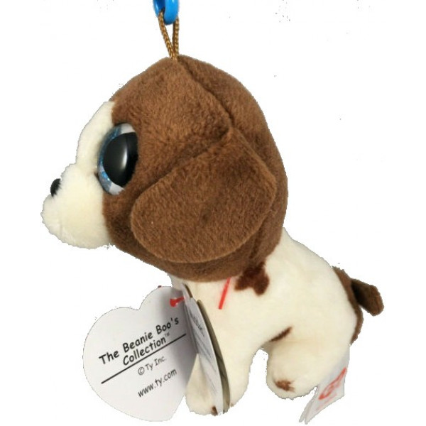 Фото - Мягкая игрушка брелок TY Beanie Boo's Щенок "MUDDLES" 12см (35245)